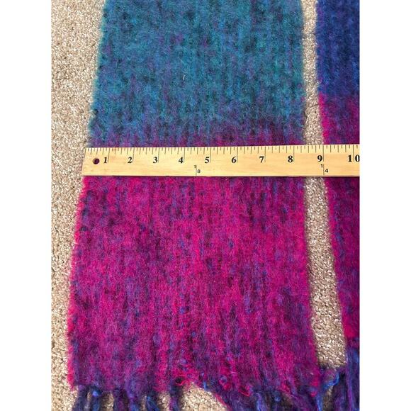 Irish - Donegal Pure New Wool Scarf - Donegal Moss Fleck - Handmade - Ireland - Picture 3 of 5